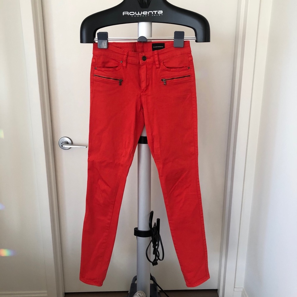 Club Monaco Colored Skinny Jeans